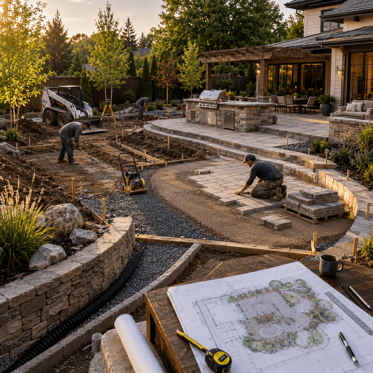 From Outdoor Concept to Completed Construction - Card Image