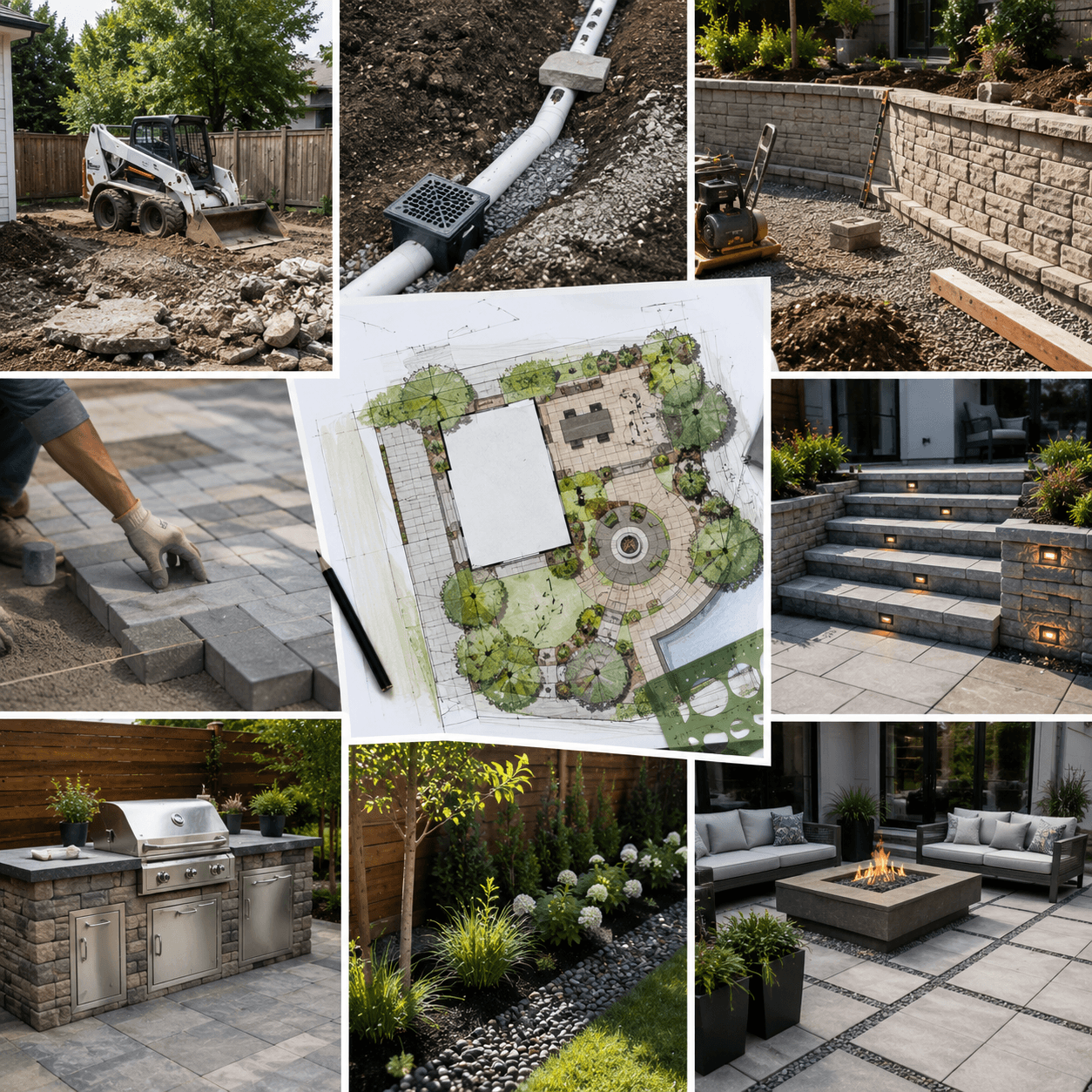 What Goes Into a Landscape & Hardscape Project - Card Image