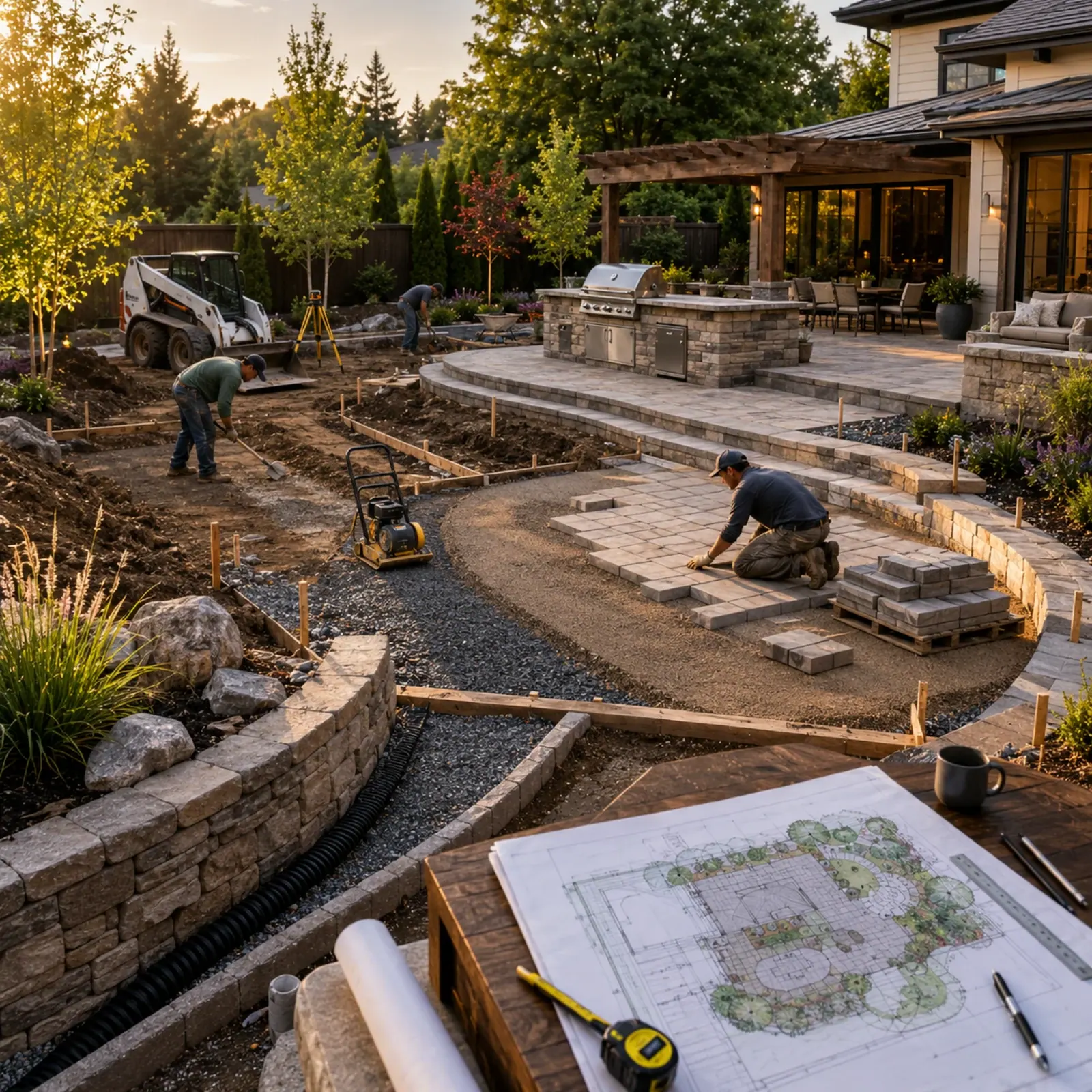 From Outdoor Concept to Completed Construction - Card Image