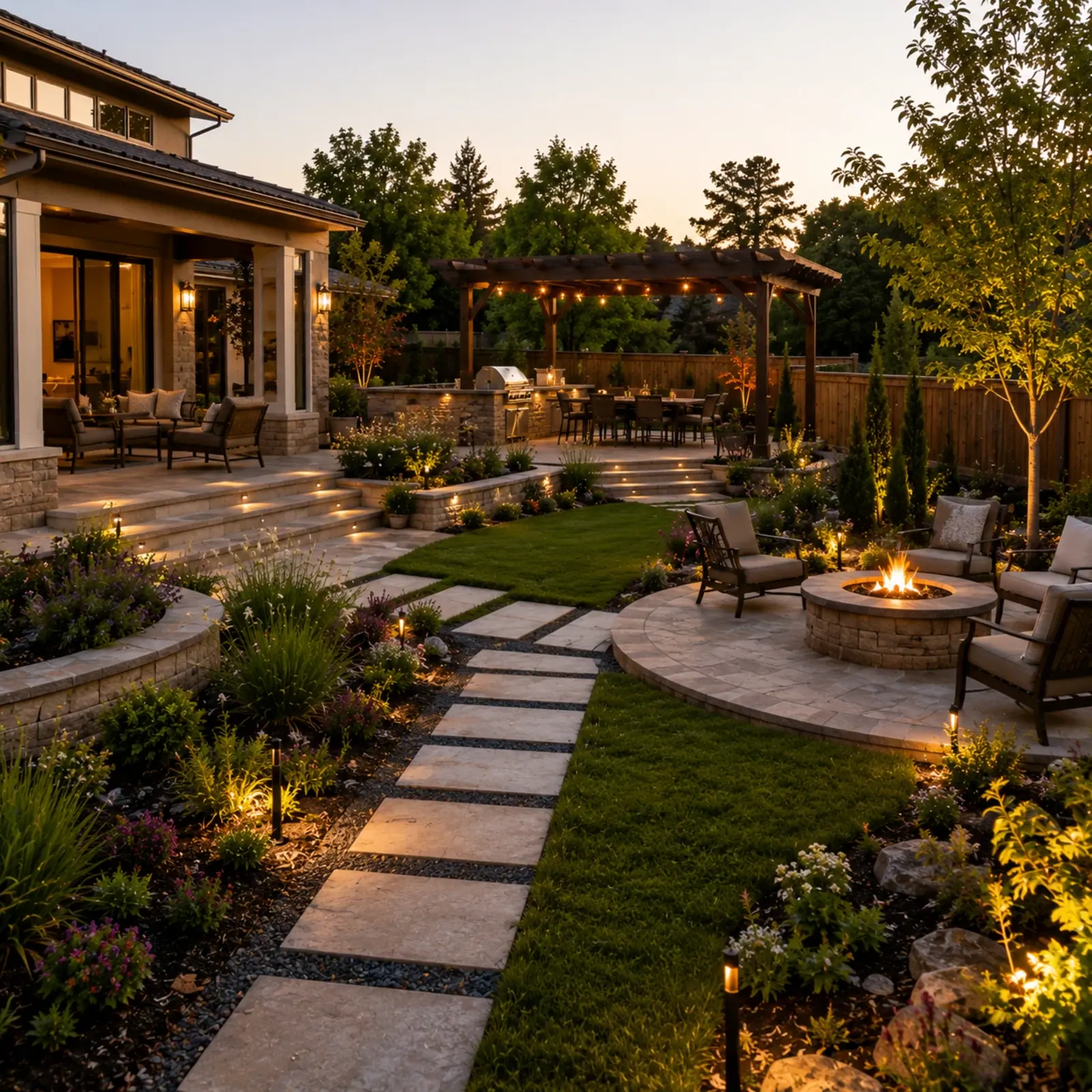 Create an Outdoor Space Built Around Your Home - Card Image