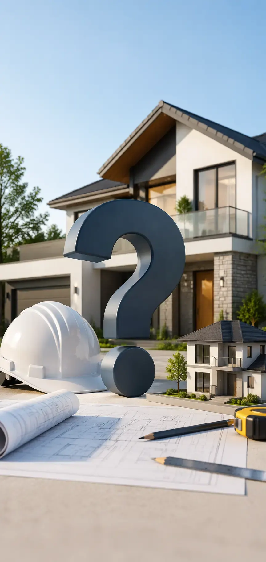 FAQs Card Image - Related to General Construction and Aziz Construction